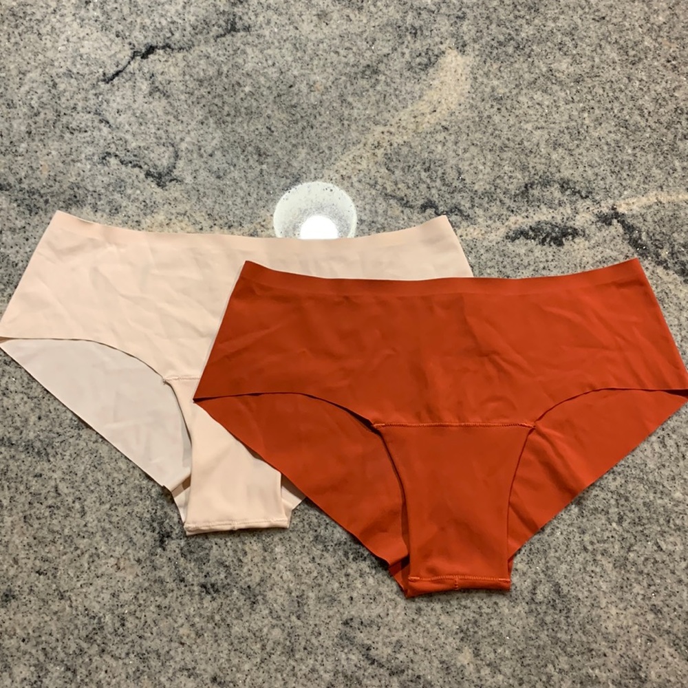 NWOT two pack Rachel Eco Friendly Seamless Undies, never worn